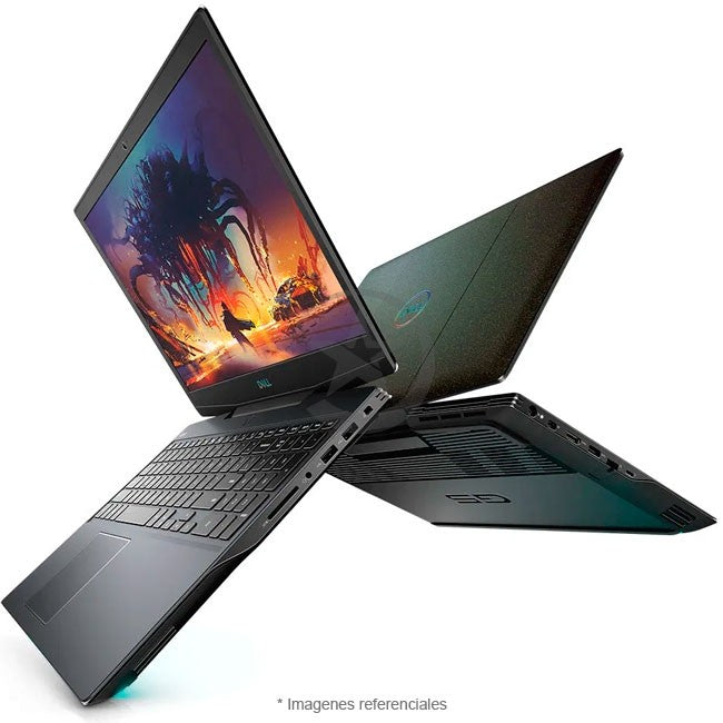 Laptop Dell G5 5500 Gaming Core i7-10750H Hasta 5.0 GHz, RAM 16GB, Sólido SSD 256GB + HDD 1TB, Video 4 GB NVIDIA GeForce GTX 1650Ti, LED 15.6" Full HD 120Hz, Windows 11 Home