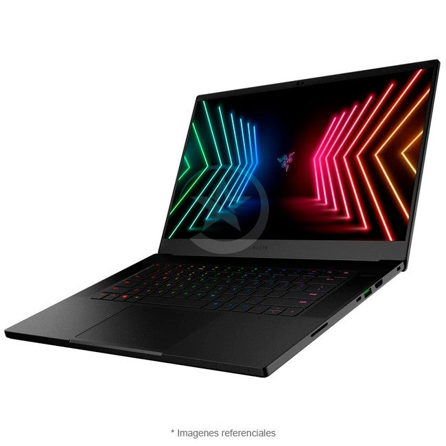 Laptop RAZER Blade 15 Gaming Deluxe, Core i7-10875H Hasta 5.0 GHz , RAM 32GB, SSD 1TB, Video 8GB NVIDIA GeForce RTX 3080, LED 15.6" 2K a 240 Hz, 100% Black Aluminum, Windows 11 Home