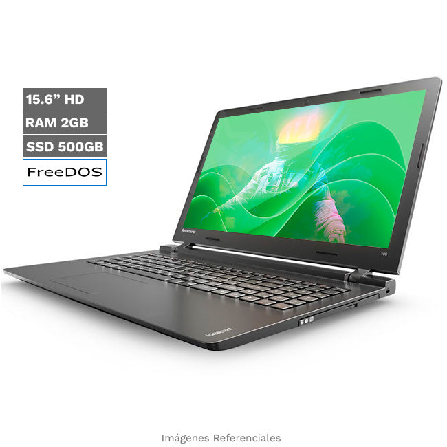 Laptop Lenovo Ideapad 100-15IBY Intel Celeron N2840 2.16Hz, RAM 2GB, HDD 500GB, DVD, 15.6" HD