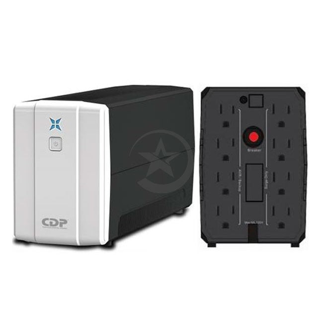 UPS CDP R-UP508i Interactivo, 500VA (250W), 8 Tomacorrientes, Protección de sobrecarga, Respaldo de 10 a 20 minutos
