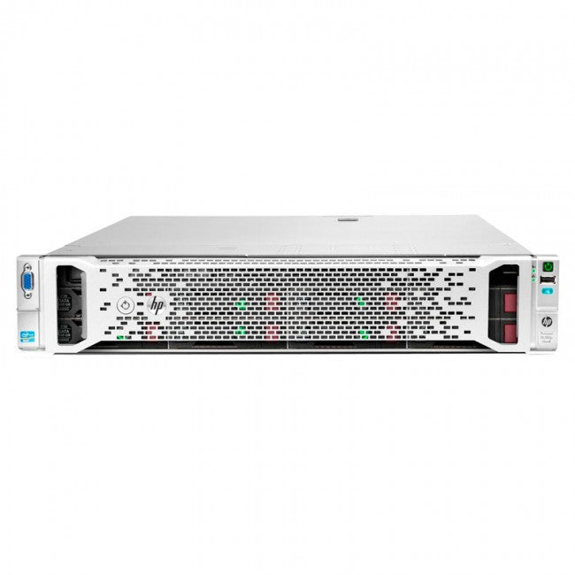 Servidor HP ProLiant DL380 Gen9 (2U), Dual Intel Xeon E5-2697v4 Hasta 3.6 GHz (36 Núcleos), RAM 64GB, 2x HDD 600GB 15K SAS 12GBPS 2.5", 4x Puertos LAN 1GbE, Fuente Redundante de 500Wx2 Hot-Plug