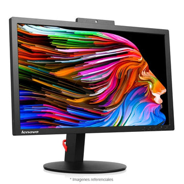 Monitor Lenovo ThinkVision T2224z de 21.5", IPS LED, FHD 1920x1080, HDMI, DP, VGA,USB, Camara FHD, Parlante integrado
