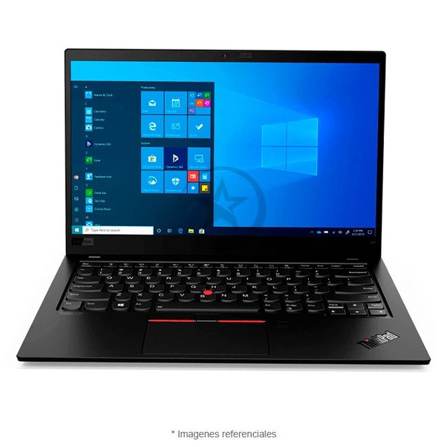 Laptop Lenovo ThinkPad X1 Carbon, Intel Core i7-8650U Hasta 4.2 GHz/ RAM 16GB/ SSD 512GB/ LED 14" QHD 2K/ W10Pro