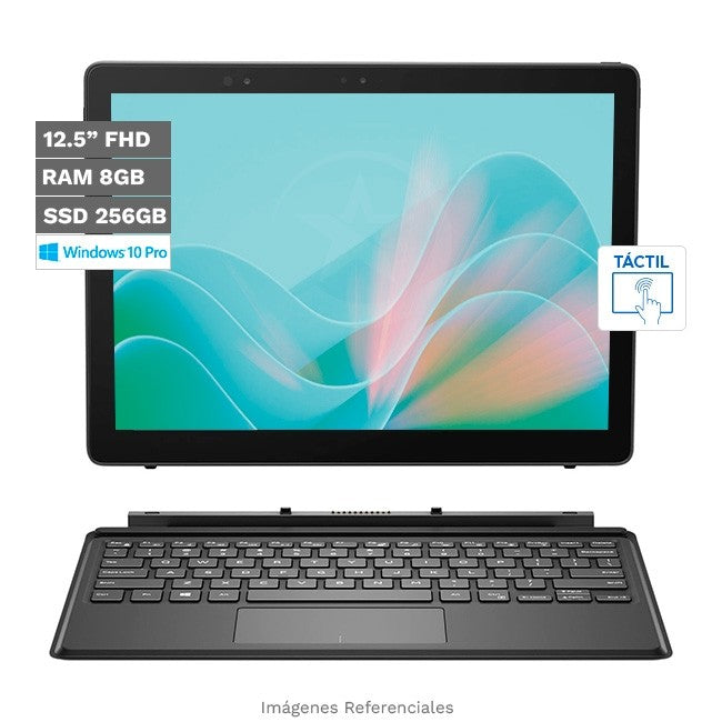 Convertible 2 en 1 Dell Latitude 5290, Intel Core i5-8350u Hasta 3.6 GHz, RAM 8GB, SSD 256GB, LED 12.5" Full HD Gorilla Glass Táctil, Windows 10 Pro