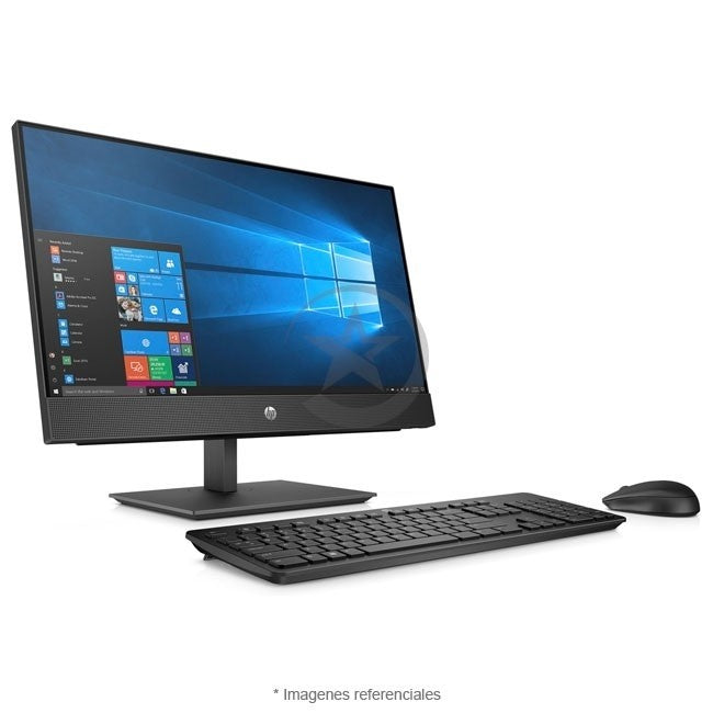 PC HP Todo en Uno ProOne 400 G4, Intel Core i5-8500T Hasta 3.5 GHz, RAM 16GB, SSD 256GB + HDD 1TB, DVD, LED 23.8" Full HD, Windows 10 Pro