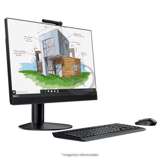 PC Lenovo Todo en Uno ThinkCentre M920z, Intel Core i7-8700 3.2GHz, RAM 8GB, Sólido SSD 256GB ó HDD 1TB, Wi-FI, LED 23.8" Full HD, Windows 10 Pro