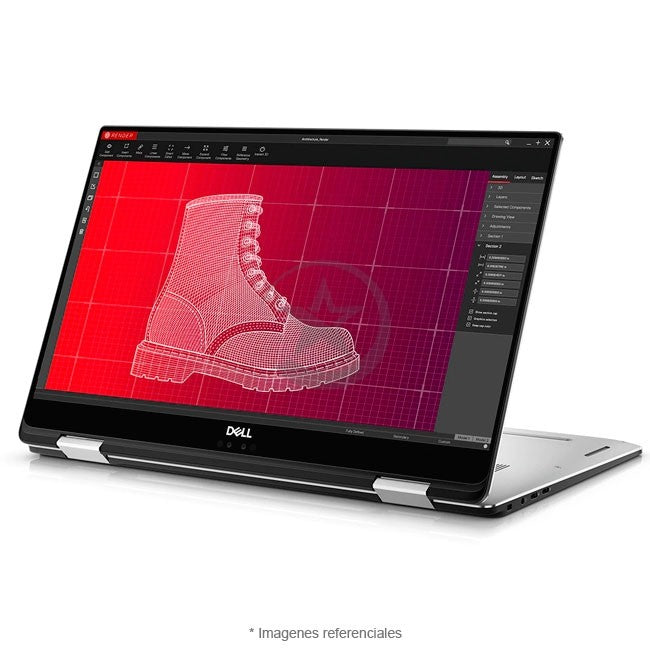 Convertible Dell Workstation Precision 15-5530 2-en-1, Intel Core i7-8706G 3.1 GHz, RAM 16GB, SSD 512GB, Video 4GB AMD Radeon Pro WX Vega , LED 15.6" UHD 4K Táctil, Windows 10 Pro