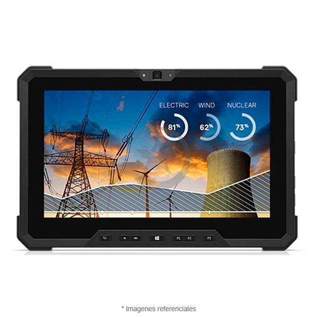 Tablet Dell Latitude 7212 Rugged Extreme, Intel Core i5-8350U Hasta 3.6 GHz, RAM 8GB, SSD 256GB, LED 11.6" Full HD Touch, Windows 10 Pro