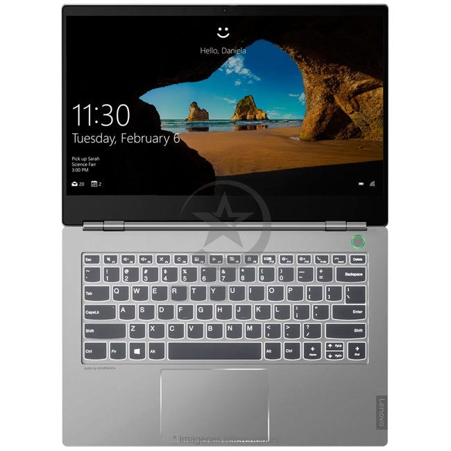 Laptop Lenovo ThinkBook 14s, Intel Core i7-8565U Hasta 4.6 GHz, RAM 16GB, Sólido SSD 512GB PCIe, Video AMD Radeon 540x de 2GB, LED 14" Full HD, Windows 10 Pro