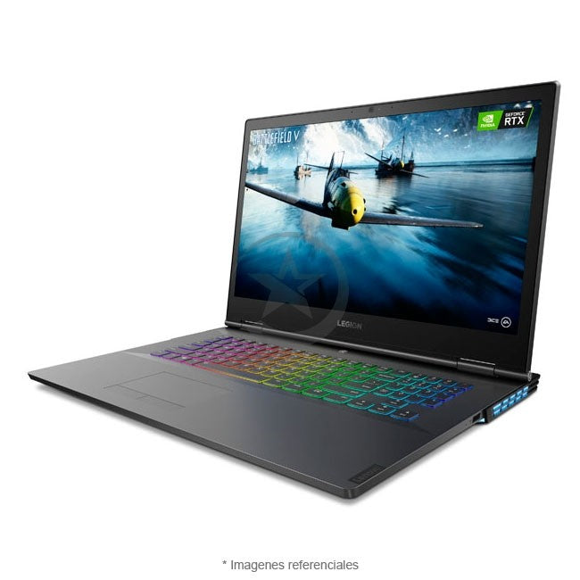 Laptop Lenovo Legion Y740 (17) Gaming, Intel Core i7-9750H 2.6GHz, RAM 16GB, SSD 512GB + HDD 1TB, 6GB NVIDIA GeForce RTX 2060, LED 17.3" FHD a 144Hz, Windows 10 Home