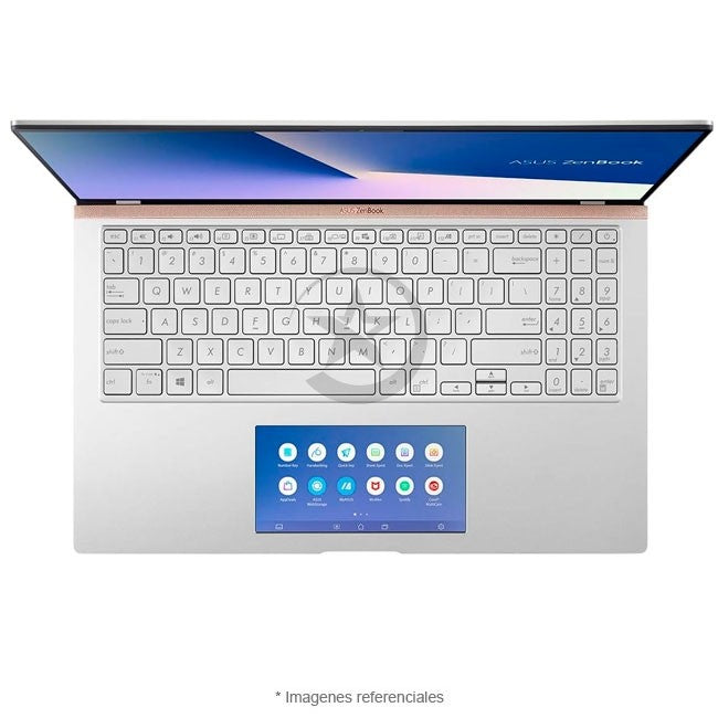Laptop Asus ZenBook 15 UX534FTC, Intel Core i7-10510U Hasta 4.9 GHz, RAM 16GB, SSD 512GB, 4 GB NVIDIA GTX 1650, LED 15.6" UHD 4K + Screenpad, Windows 10 Home