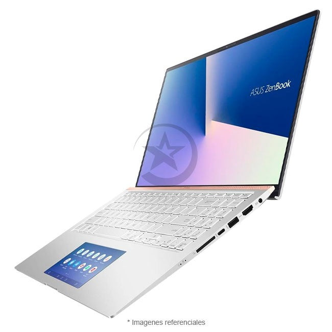 Laptop Asus ZenBook 15 UX534FTC, Intel Core i7-10510U Hasta 4.9 GHz, RAM 16GB, SSD 512GB, 4 GB NVIDIA GTX 1650, LED 15.6" UHD 4K + Screenpad, Windows 10 Home