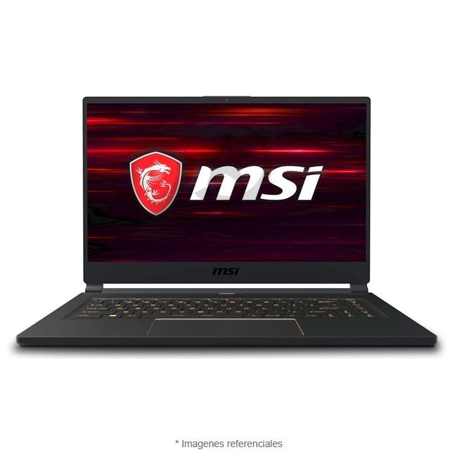 Laptop MSI GS65 Stealth 8SF Gaming, Core i7-8750H Hasta 4.1 GHz, RAM 16GB, SSD 512GB, Video 8GB NVIDIA GeForce RTX 2070, LED 15.6" Full HD a 144 Hz, Windows 10 Home (Gaming de Perfil Ultrafino)