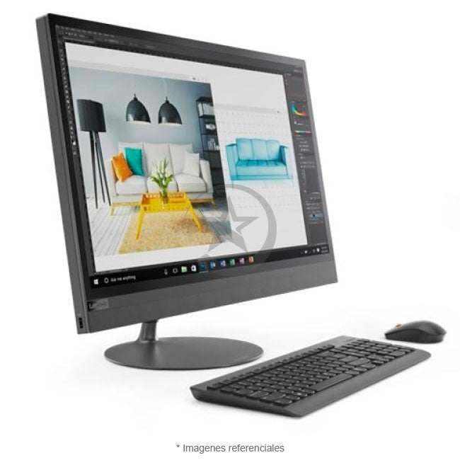 PC Todo en Uno Lenovo IdeaCentre 520-27ICB, Intel Core i7-8700T, RAM 16GB, SSD 256GB + HDD 1TB, LED 27" QHD 2K Táctil, DVD, Windows 10 Home