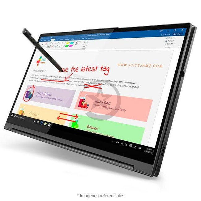 Convertible Lenovo Yoga C940-15IRH 2-en-1, Intel Core i9-9880H Hasta 4.8 GHz, RAM 16GB, SSD 2TB, 4GB NVIDIA GTX 1650, LED 15.6" UHD 4K Touch, Windows 10 Home