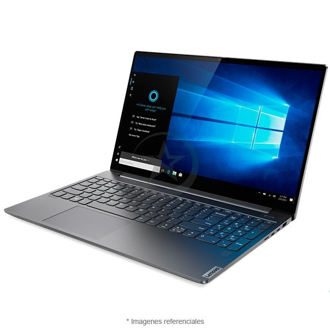 Laptop Lenovo IdeaPad S740-15IRH, Intel Core i9-9880H 2.3 GHz, RAM 32GB, SSD 1TB, Video 4GB NVIDIA GeForce GTX 1650, Pantalla táctil 15.6" UHD 4K, Windows 10 Home