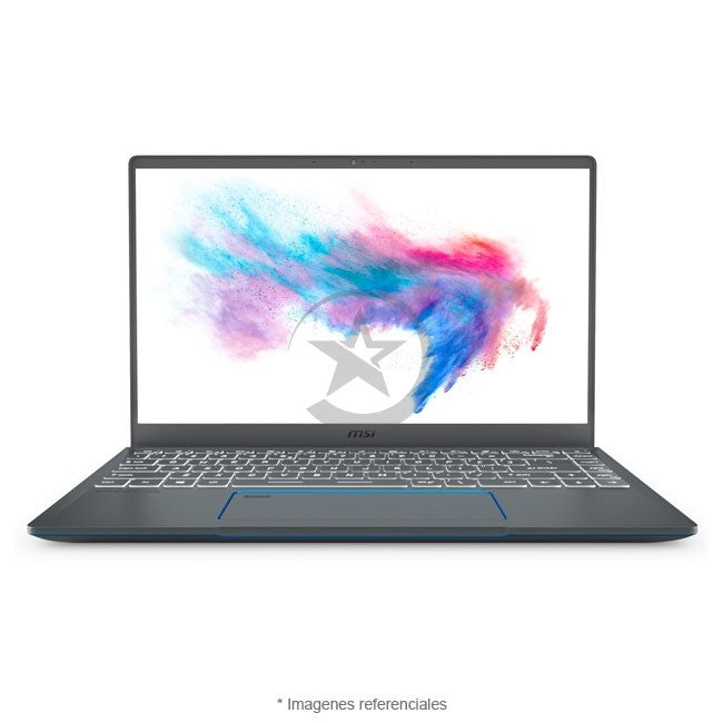 Laptop MSI Prestige 14 A10SC Creator Ultrabook, Intel Core i7-10710U Hasta 4.7GHz, RAM 16GB, SSD 1TB, Video 4GB Nvidia GTX 1650, LED 14" UHD 4K, Windows 11 Pro
