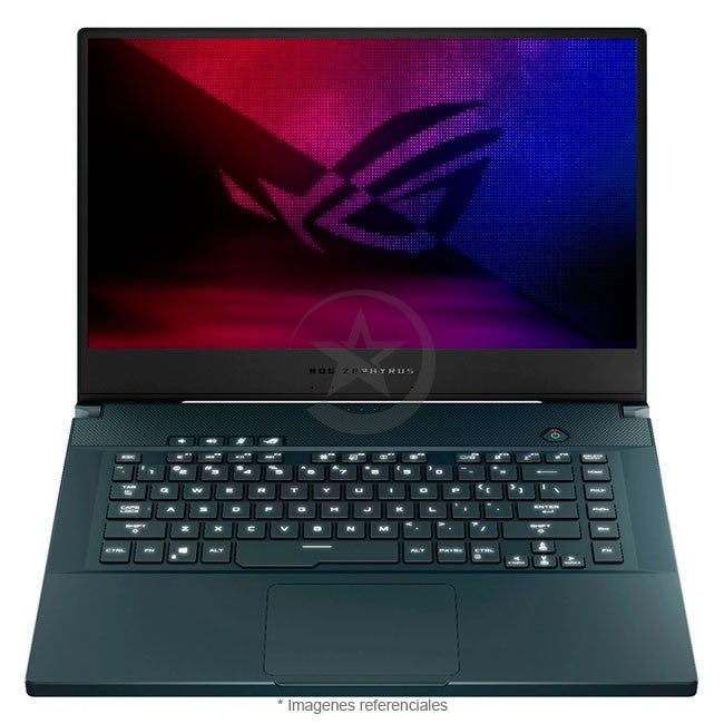 Laptop ASUS ROG Zephyrus M15 (GU502LW) Gaming, Core i7-10750H Hasta 5.0 GHz, RAM 40GB, SSD 1TB, Video 8GB NVIDIA RTX 2070, LED 15.6" Full HD a 240Hz, 100% sRGB, Windows 10 Home