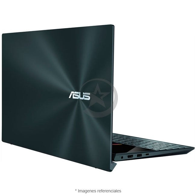 Laptop Asus ZenBook Duo 14 UX481FA, Core i7-10510U Hasta 4.9 GHz, RAM 8GB, SSD 512GB, Dos Pantallas: LED 14" FHD Touch 100% sRGB + ScreePad Plus 12.6", Windows 11 Home