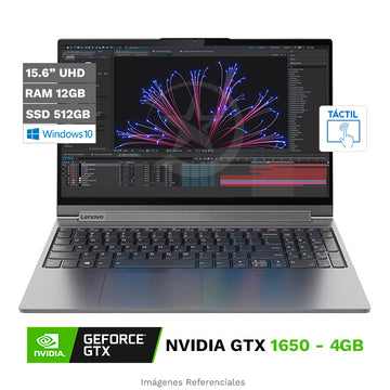 Convertible Lenovo Yoga C940-15IRH 2-en-1, Intel Core i7 9750H Hasta 4.5 GHz, RAM 12GB, SSD 512 GB, 4GB NVIDIA GeForce GTX 1650, LED 15.6" FHD Táctil, Windows 10 Home