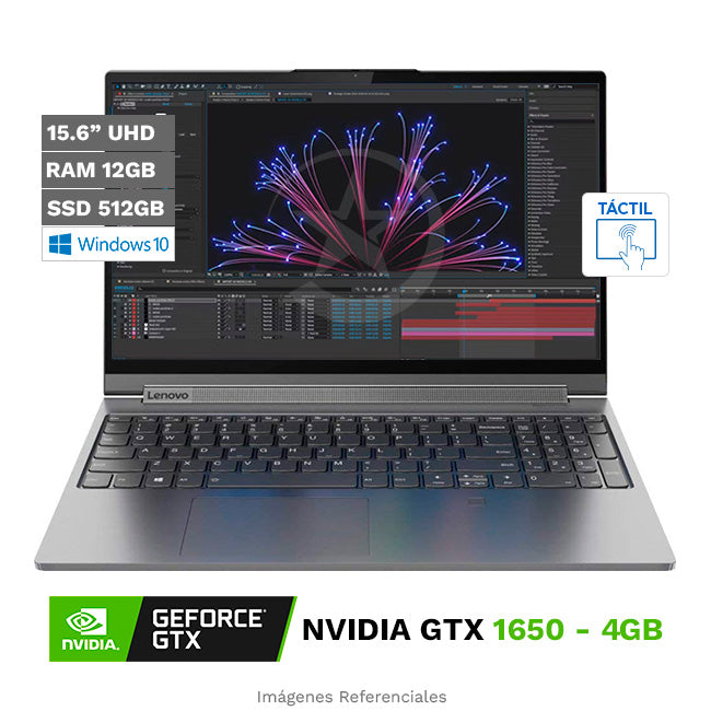 Convertible Lenovo Yoga C940-15IRH 2-en-1, Intel Core i7 9750H Hasta 4.5 GHz, RAM 12GB, SSD 512 GB, 4GB NVIDIA GeForce GTX 1650, LED 15.6" FHD Táctil, Windows 10 Home