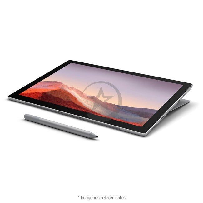Combo-Tablet Microsoft Surface Pro 7, Intel Core i7-1065G7 Hasta 3.9 GHz, RAM 16GB, SSD 256GB, 2 Cámaras web, LED 12.3" QHD Touch, Windows 10 Home + Cover Teclado