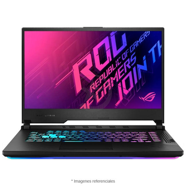 Laptop Asus ROG Strix G15 - G512LW Gaming, Intel Core i7-10750H 2.6GHz, RAM 16GB, SSD 512GB, Video 8GB Nvidia RTX 2070, LED 15.6" Full HD a 144Hz, Windows 10 Home