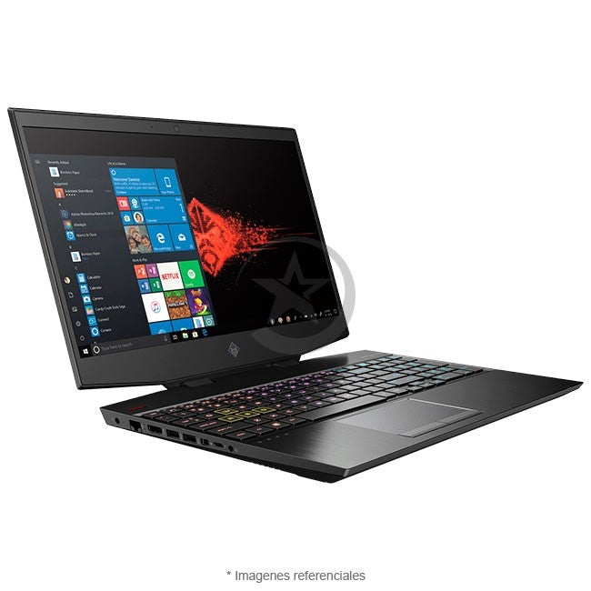 Laptop HP Omen 15-DH1070wm Gaming, Intel Core i7-10750H 2.6GHz, RAM 16GB, Sólido SSD 512GB, Video 6 GB NVIDIA GTX 1660Ti, LED 15.6" Full HD, Windows 10 Home