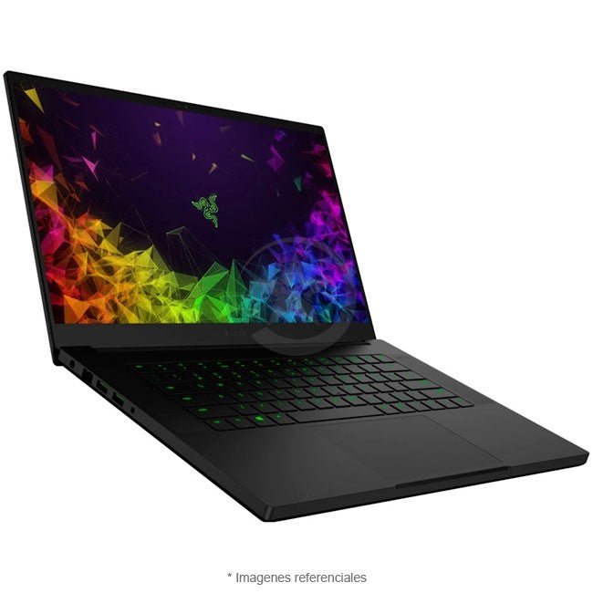 Laptop RAZER Blade 15 Gaming Deluxe, Core i7-10750H Hasta 5.0 GHz , RAM 16GB, SSD 512GB, Video 6GB NVIDIA GeForce GTX 1660Ti, LED 15.6" Full HD a 120Hz, 100% Black Aluminum, Windows 11 Home