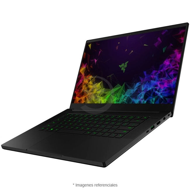 Laptop RAZER Blade 15 Gaming Deluxe, Core i7-10750H Hasta 5.0 GHz , RAM 16GB, SSD 512GB, Video 6GB NVIDIA GeForce GTX 1660Ti, LED 15.6" Full HD a 120Hz, 100% Black Aluminum, Windows 11 Home