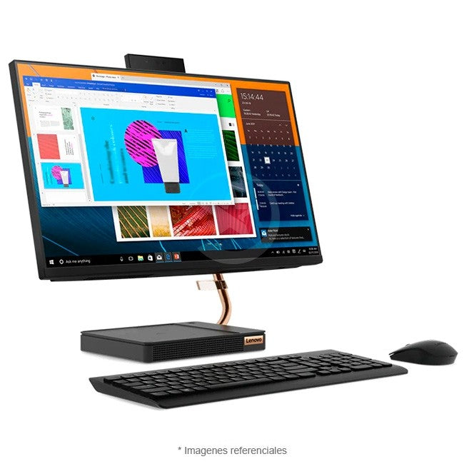 PC Lenovo Todo en Uno IdeaCentre 5 (27"), Intel Core i5-10400T 2.0GHz, RAM 12GB, SSD 256GB + HDD 1TB, Wi-FI, BT, LED 27" QHD, Windows 10 Home