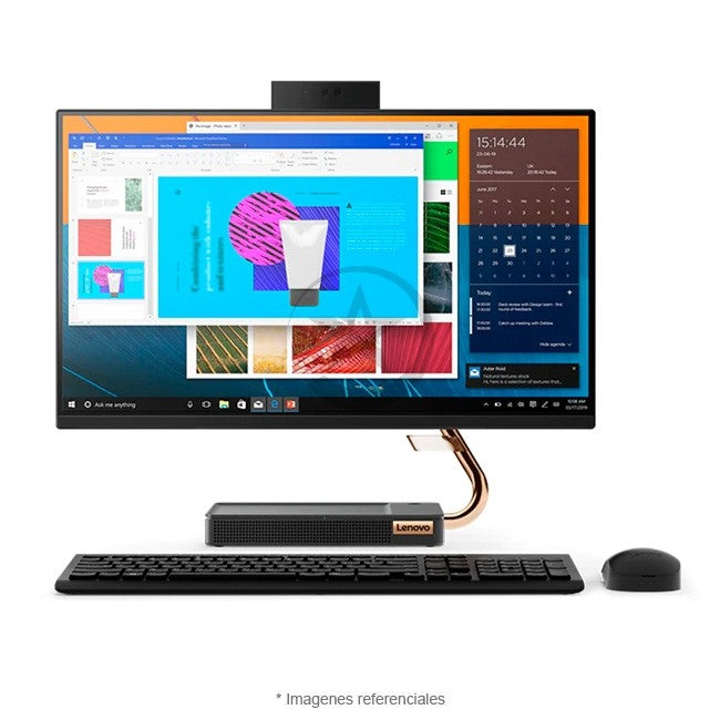 PC Lenovo Todo en Uno IdeaCentre 5 (27"), Intel Core i5-10400T 2.0GHz, RAM 12GB, SSD 256GB + HDD 1TB, Wi-FI, BT, LED 27" QHD, Windows 10 Home