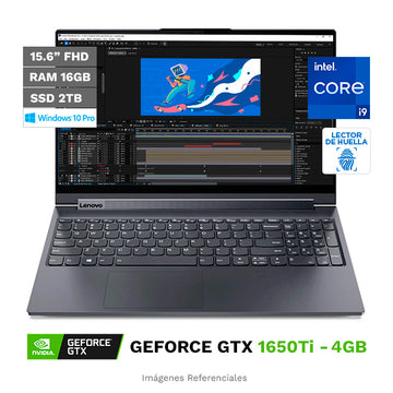 Convertible Lenovo Yoga 9i (15) 2-en-1, Intel Core i9-10980HK/ RAM 16GB/ SSD 2TB/ NVIDIA GTX1650Ti 4GB/ 15.6"4K Táctil/ W10Pro