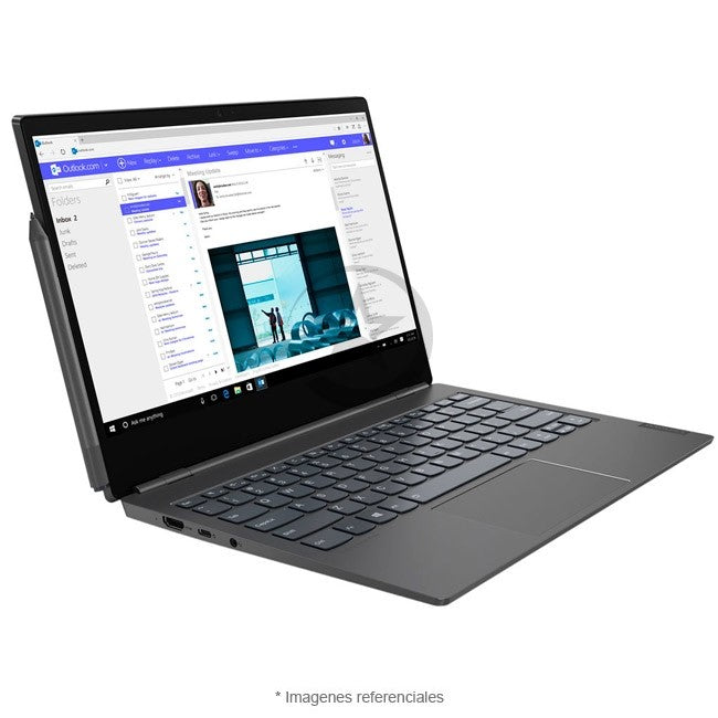Laptop Lenovo ThinkBook Plus IML Doble Pantalla, Core i7-10510U 1.8GHz, RAM 16GB, SSD 512GB, LED 13.3" Full HD + 2da Pantalla 10.8" E Ink Full HD Touch, Windows 10 Pro