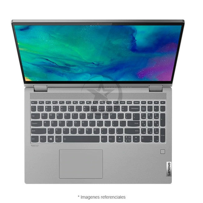 Laptop convertible 2 en 1 Lenovo Flex 5 15IIL05 Core i7-1065G7 Hasta 3.9 GHz, RAM 8GB, SSD 256GB, LED 15.6" FHD Touch, Windows 10 Home