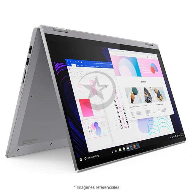 Laptop convertible 2 en 1 Lenovo Flex 5 15IIL05 Core i7-1065G7 Hasta 3.9 GHz, RAM 8GB, SSD 256GB, LED 15.6" FHD Touch, Windows 10 Home