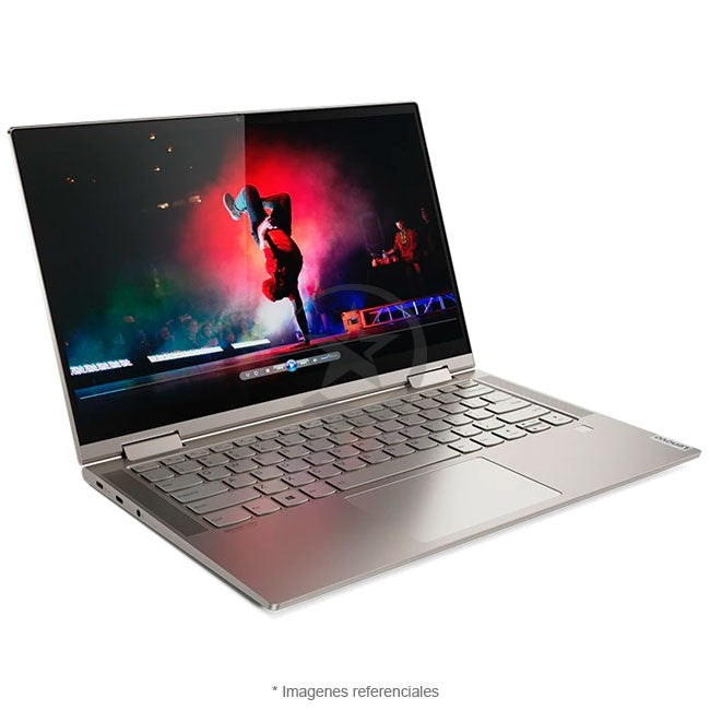 Convertible Lenovo Yoga C740-14IML 2-en-1, Core i7-10510U Hasta 4.9 GHz, RAM 8GB, SSD 512GB, LED 14" FHD Touch, HDR Dolby Vision, Windows 11 Home