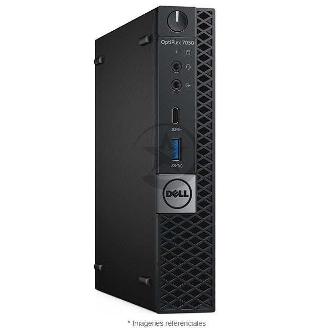 PC Dell OptiPlex 7050 (Formato Micro), Intel Core i7-6700T Hasta 3.7 GHz, RAM 16GB, SSD 512GB, Wi-Fi, Windows 10 Pro