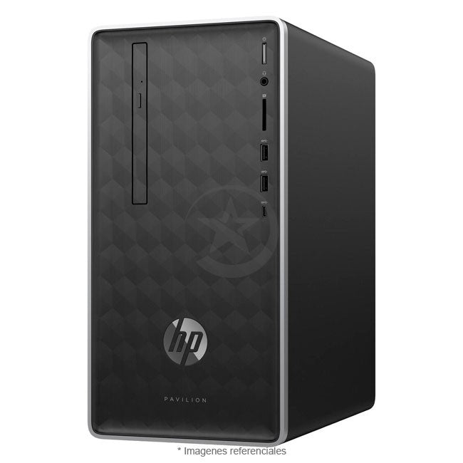 Combo-PC HP Pavilion 590-P0007, Intel Core i7-9700 3.0GHz, RAM 12GB, SSD 256GB + HDD 1TB, Video 2GB Nvidia GT 710, Wi-Fi, BT, DVD-RW, Win 10 Home + Monitor HP 22'' Full HD
