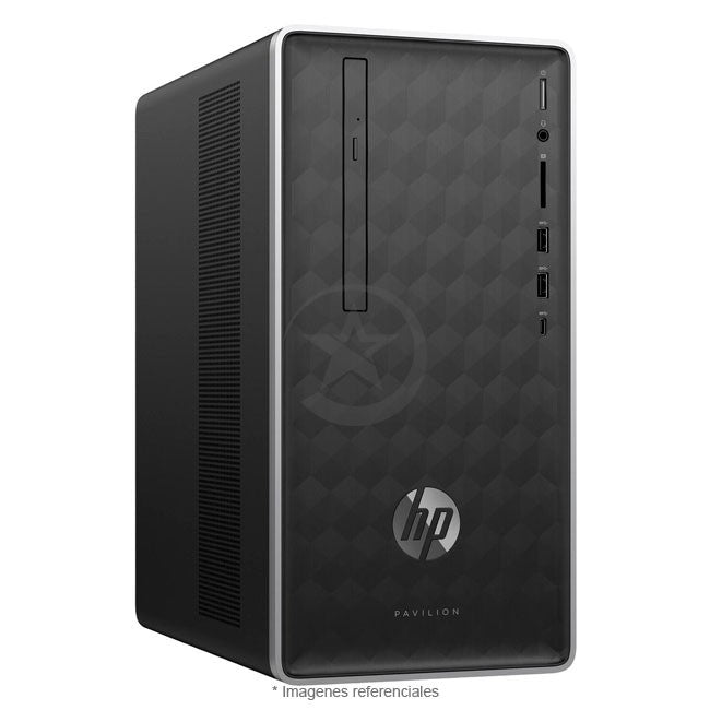 Combo-PC HP Pavilion 590-P0007, Intel Core i7-9700 3.0GHz, RAM 12GB, SSD 256GB + HDD 1TB, Video 2GB Nvidia GT 710, Wi-Fi, BT, DVD-RW, Win 10 Home + Monitor HP 22'' Full HD