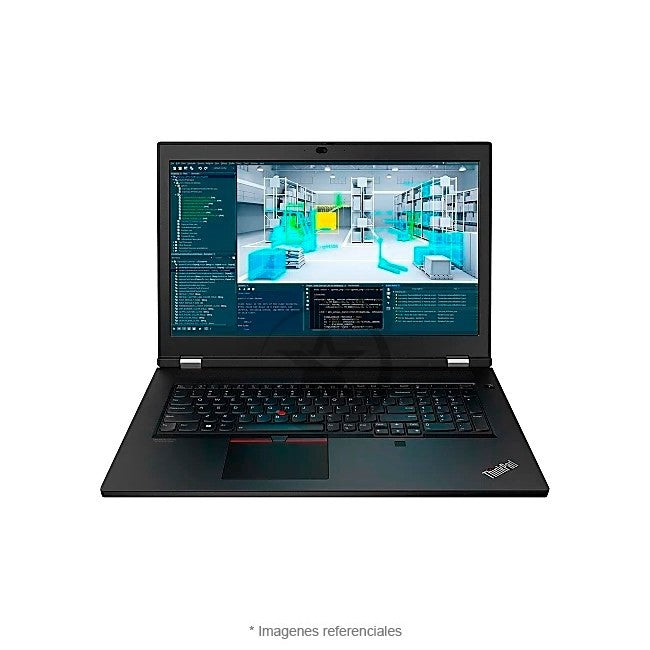Laptop Lenovo Workstation ThinkPad P17, Core i7-10850H 2.7GHz, RAM 32GB, SSD 1TB, Video 4GB Nvidia Quadro T2000, LED 17.3" Full HD, Windows 10 Pro