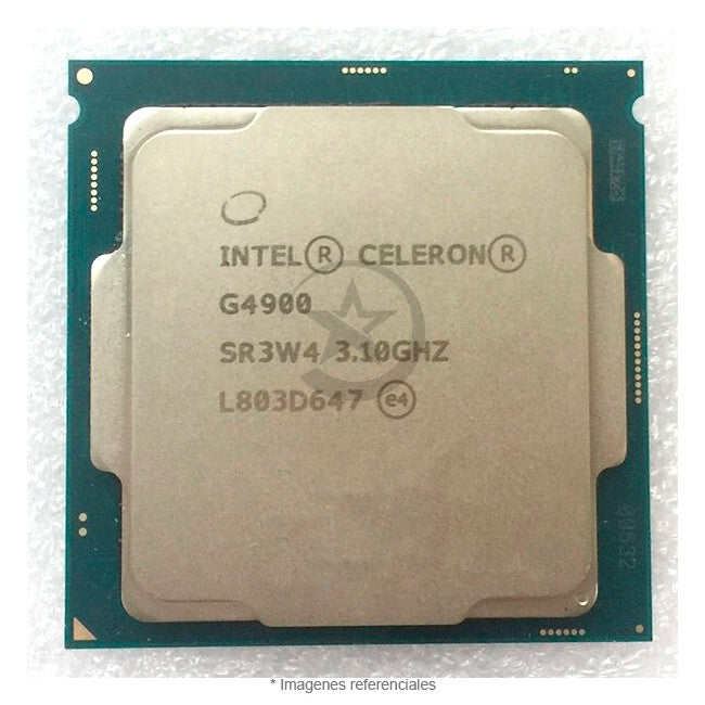 Procesador Intel Celeron G4900, 3.10GHz, 2MB L3, LGA1151, 51W, 14nm - OEM