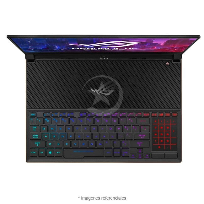 Laptop Asus ROG ZEPHYRUS S Ultra Slim GX531GX Gaming, Intel Core i7-8750H 2.2GHz, RAM 32GB, SSD 1TB, Video 8GB Nvidia RTX 2080 Max-Q, LED 15.6" Full HD a 144Hz 100% sRGB, Windows 10 Pro