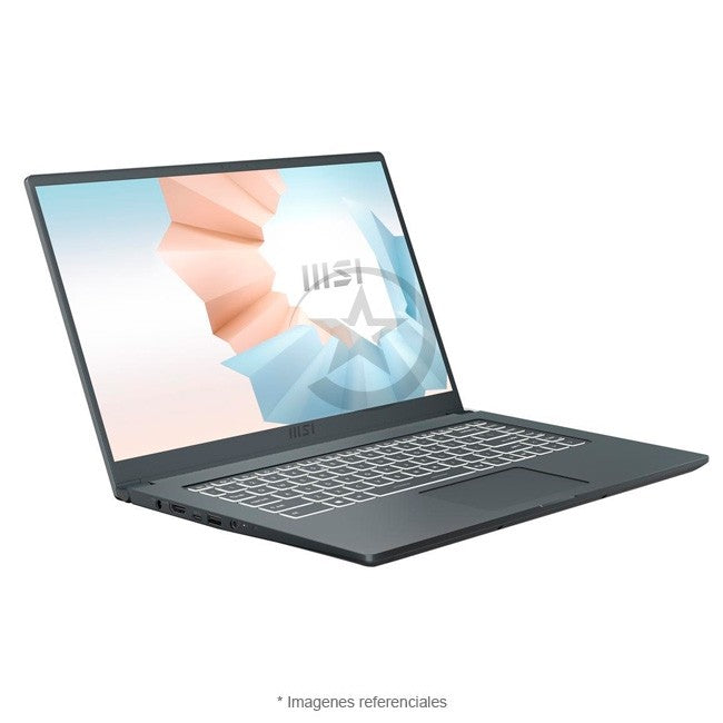 Laptop MSI Modern 15 A11M (Premium), Intel Core i7-1195G7 Hasta 5.0 GHz, RAM 16GB, SSD 512GB, LED 15.6" FHD, Peso 1.6 Kg, Windows 11 Home