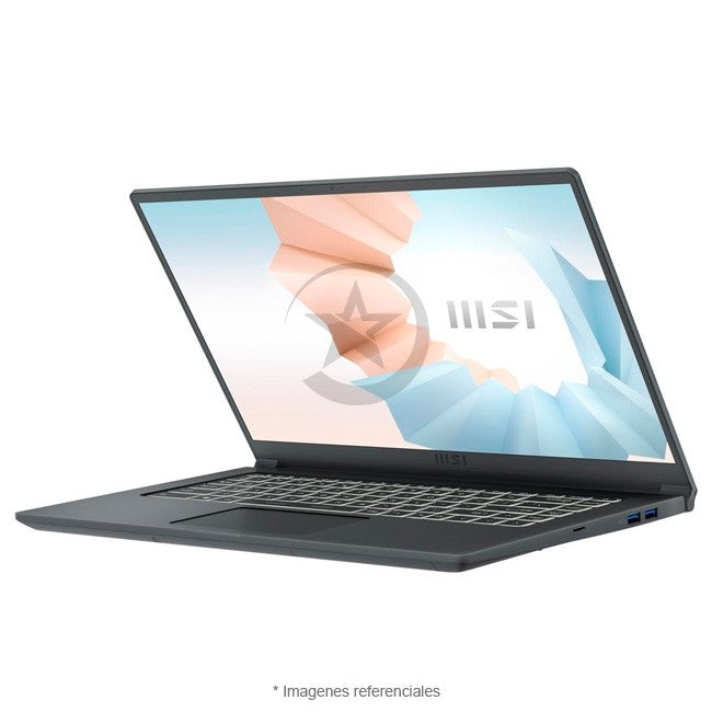 Laptop MSI Modern 15 A11M (Premium), Intel Core i7-1195G7 Hasta 5.0 GHz, RAM 16GB, SSD 512GB, LED 15.6" FHD, Peso 1.6 Kg, Windows 11 Home