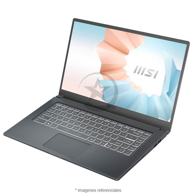 Laptop MSI Modern 15 A11M (Premium), Intel Core i7-1195G7 Hasta 5.0 GHz, RAM 16GB, SSD 512GB, LED 15.6" FHD, Peso 1.6 Kg, Windows 11 Home