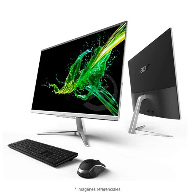 PC Acer Todo en Uno C27-962, Core i5-1035G1 hasta 3.6GHz, RAM 12GB, SSD 512GB, Video 2GB Nvidia MX130, LED 27" Full HD, Windows 10 Home