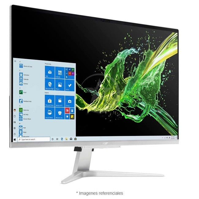 PC Acer Todo en Uno C27-962, Core i5-1035G1 hasta 3.6GHz, RAM 12GB, SSD 512GB, Video 2GB Nvidia MX130, LED 27" Full HD, Windows 10 Home
