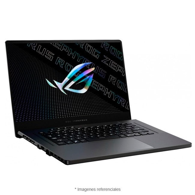 Laptop ASUS ROG Zephyrus G15 GA503QS-212 Gaming, AMD Ryzen 9 5900HS Hasta 4.6 GHz, RAM 40GB, SSD 2TB, Video 8 GB NVIDIA RTX 3080, LED 15.6" WQHD con 165Hz, 100% DCI-P3, Windows 11 Home