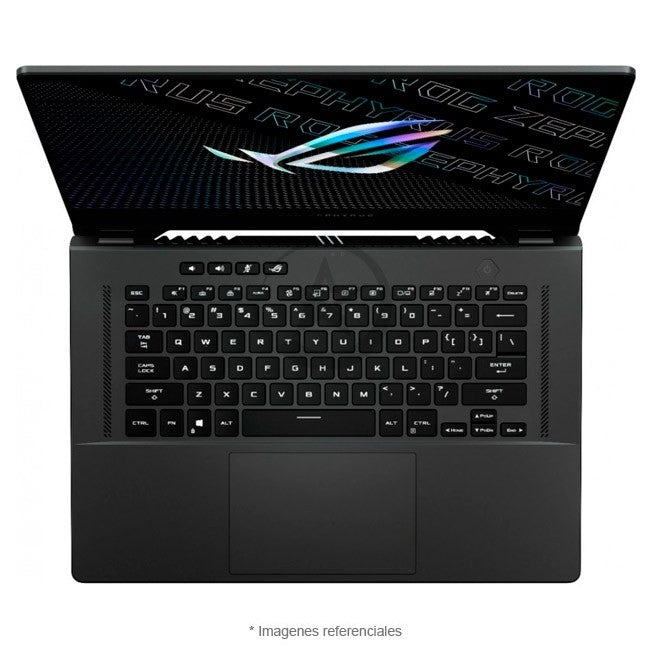 Laptop ASUS ROG Zephyrus G15 GA503QS-212 Gaming, AMD Ryzen 9 5900HS Hasta 4.6 GHz, RAM 40GB, SSD 2TB, Video 8 GB NVIDIA RTX 3080, LED 15.6" WQHD con 165Hz, 100% DCI-P3, Windows 11 Home